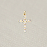 Gold Cross Charm