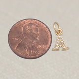 Diamond Letter Charm