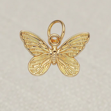 Gold Butterfly Charm