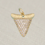 Gold Pizza Charm