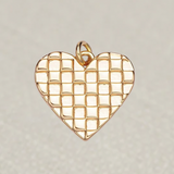 Gold Heart Charm