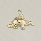 Gold Dinosaur Charm