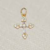 Gold Cross Charm