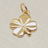 Gold Clover Charm