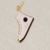 Gold Converse Shoe Charm