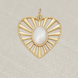 Gold Heart Charm