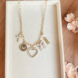 Pearl Girl Charm Necklace