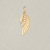 Gold Angel Wing Charm
