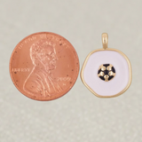 Gold Soccer Charm