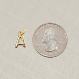Gold letter Charms