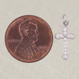 Silver Cross Charm