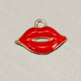 Red Lips Charm