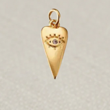Gold Evil Eye Charm