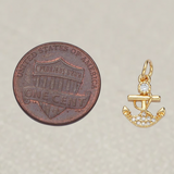 Gold Anchor Charm