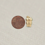 Gold Coffee Charm
