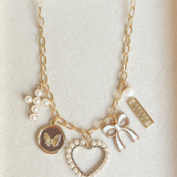 Pearl Girl Charm Necklace