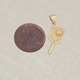 Golf Tennis Racket Charm