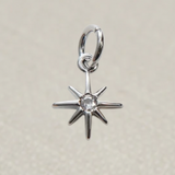 Silver Star Charm