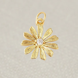 Gold Flower Charm