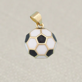 Gold Soccer Charm