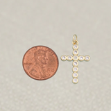 Gold Cross Charm