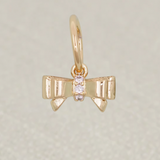 Gold Bow Charm