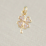 Gold Clover Charm