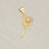 Golf Tennis Racket Charm
