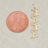 Gold Diamond Mama Charm