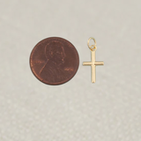 Gold Cross Charm