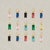 Gold Birthstone Charm