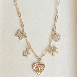 All Smiles Charm Necklace