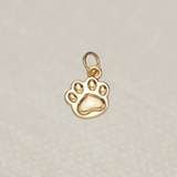 Gold Paw Charm