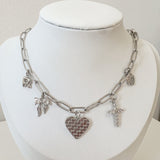 Silver Charm Necklace