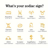 Gold Zodiac Charm