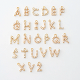 Pearl Initial Charm